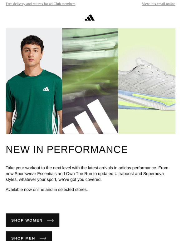 PERFORMANCE NEW ARRIVALS