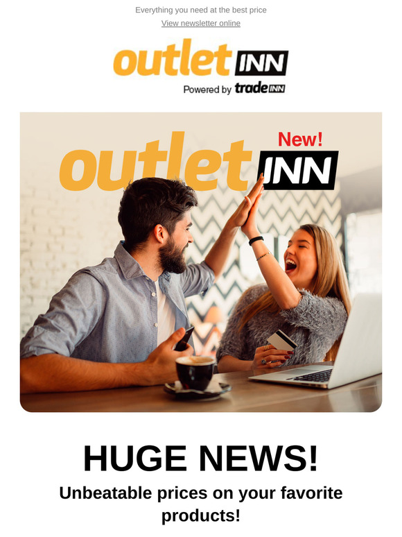 📢 The new OUTLETINN has arrived—get ready for jaw-dropping deals! 🛍️