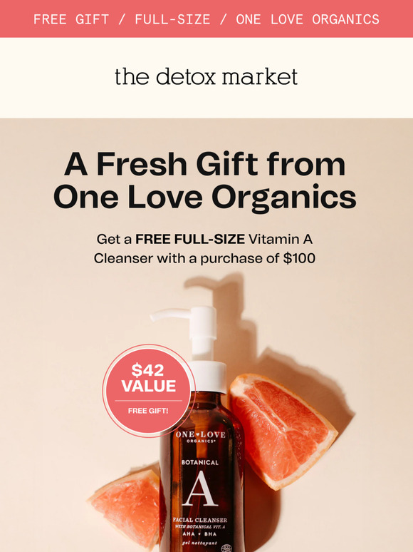 Need a new cleanser? Get it FREE! 👀