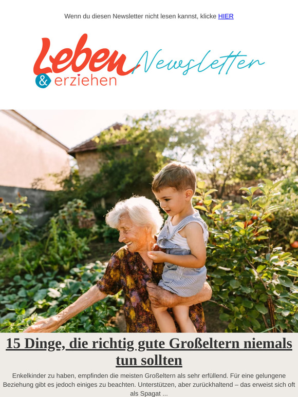 Was Großeltern niemals tun sollten