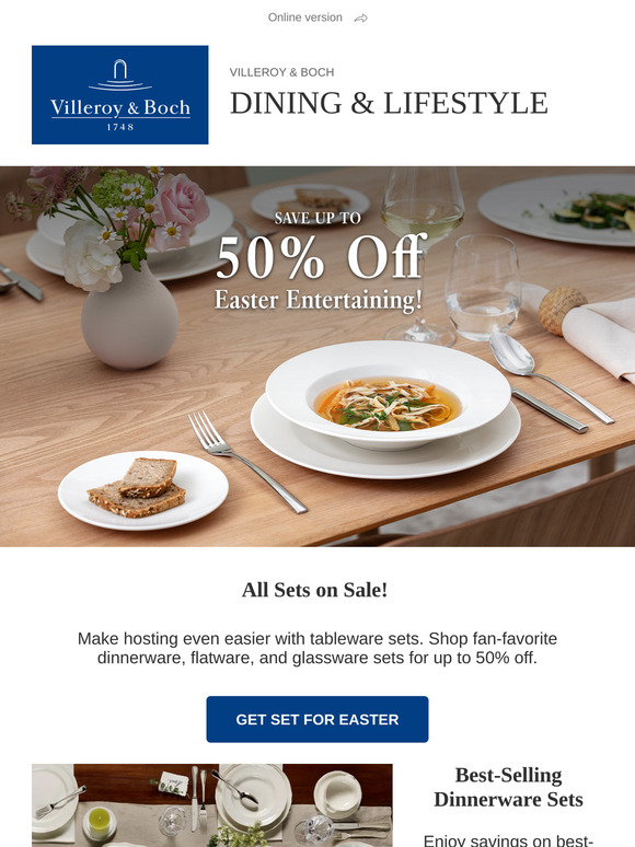 All Sets: Up to 50% Off