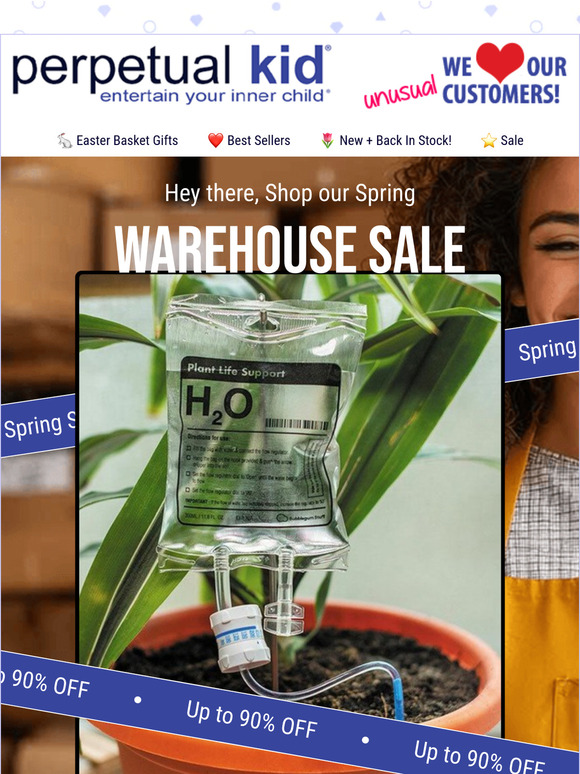 🌻✂️ Don't Miss Our Spring Warehouse Sale! 🌷🪻