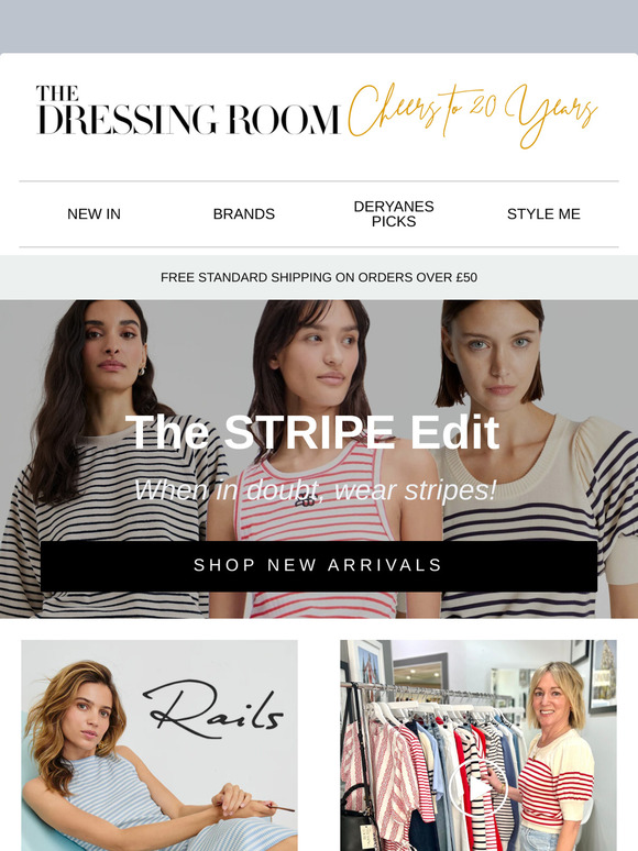 The STRIPE Edit: Deryane's Très Chic Edit!
