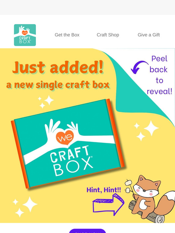 Psst… Your Next Crafting Adventure is Waiting 🦊⛺