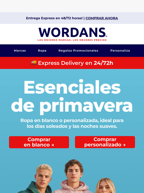 [Hasta -72 %] de descuento en básicos de primavera, lisos o personalizados 🏷️