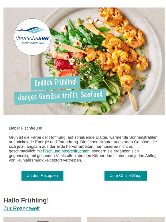🍀 Frühlingfrisch mit Fisch