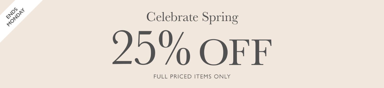 Outdoor Event - 25% OFF all full priced items with code OUTDOOR25