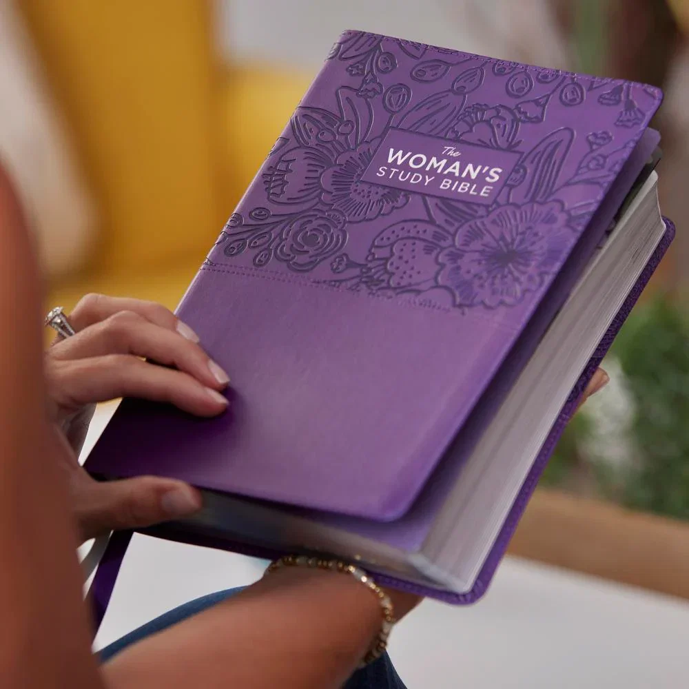 KJV, Leathersoft, Purple