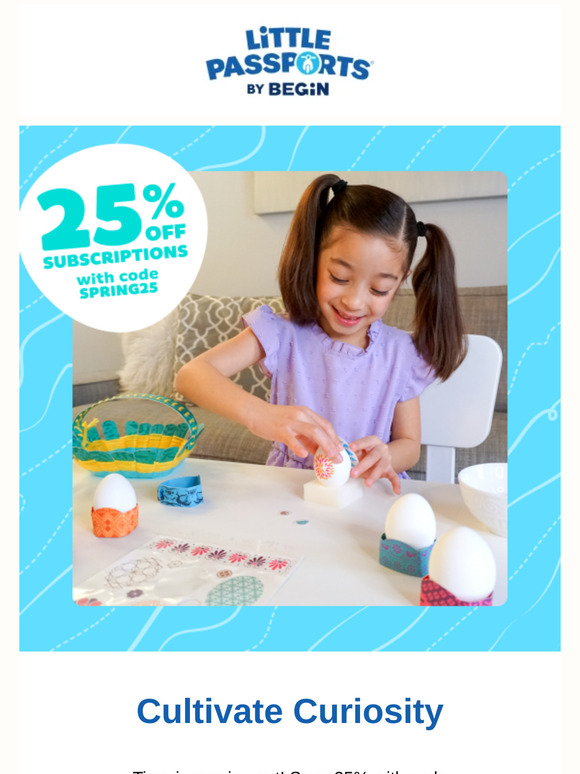 🌱ENDING SOON: Cultivate curiosity with 25% off! 🌱