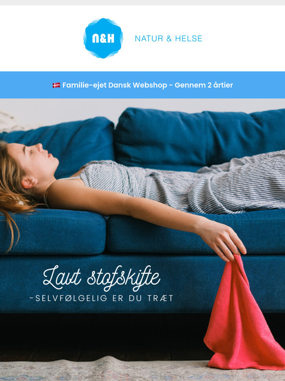 "Er træthed og uro din hverdag? Få mere energi med Porsano 🌿"