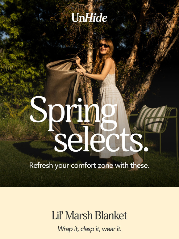 Start spring right.