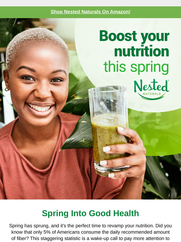 Here's How to Boost Your Nutrition This Spring 💚