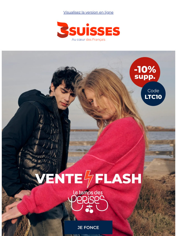 Jusqu'à -70% sur la mode