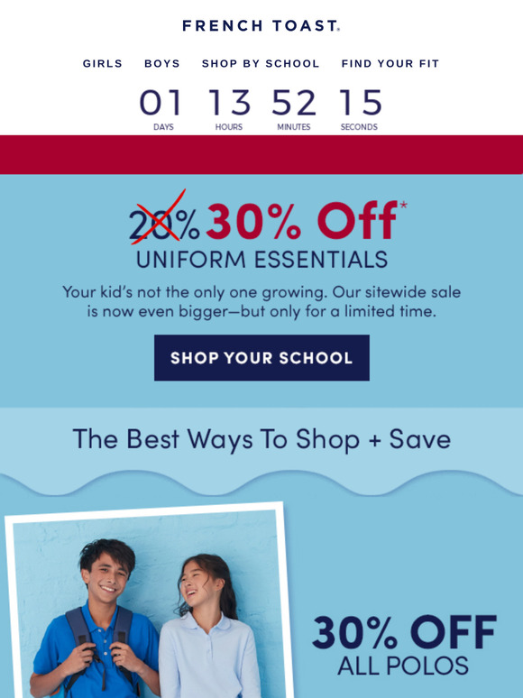 EXTENDED: 30% off sitewide + includes clearance