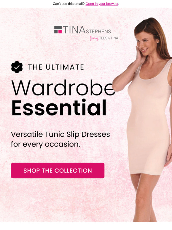 ✨Elevate your basics with Tunic Slip Dresses