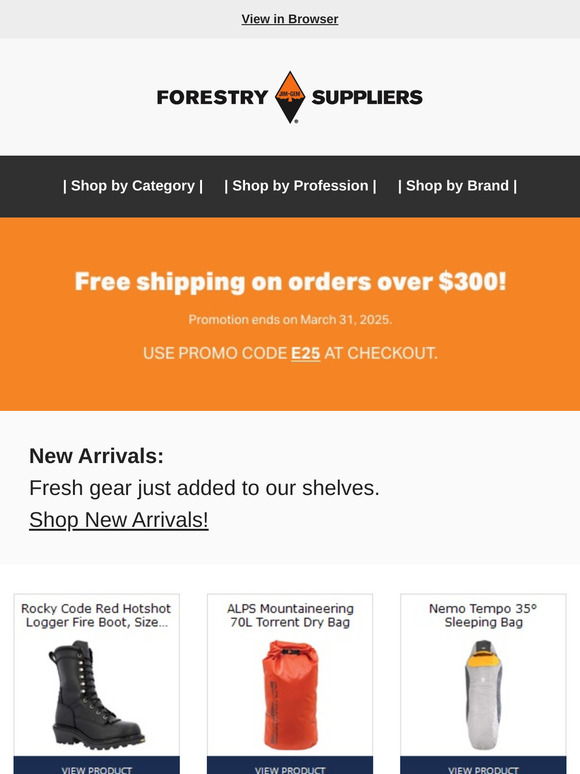 Free shipping on orders over $300! Exclusions apply.