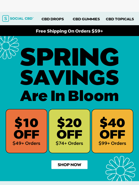 Spring Into Savings 🌸 Save $40 Today!