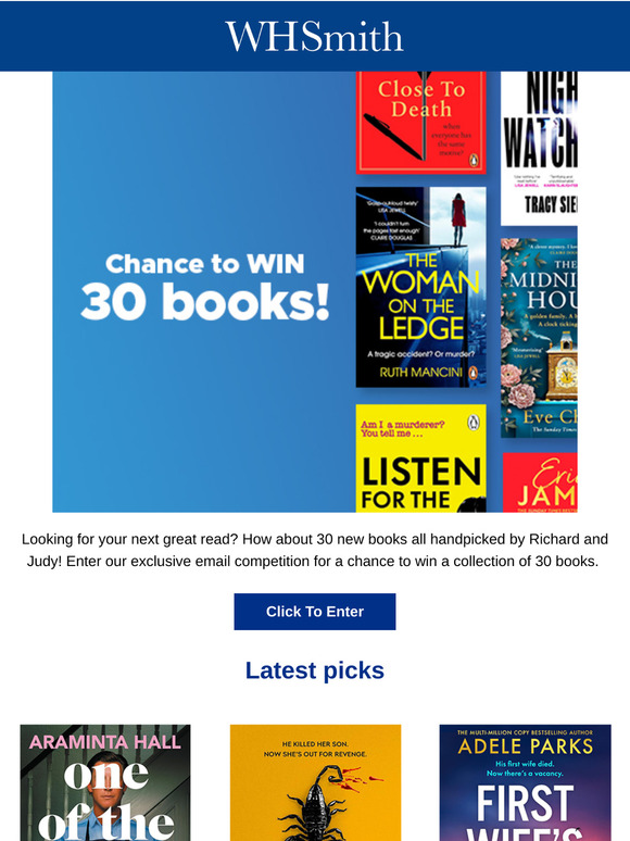 Win 30 books! 📚✨