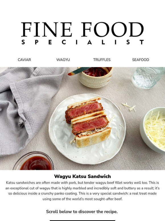 Wagyu Katsu Sandwich