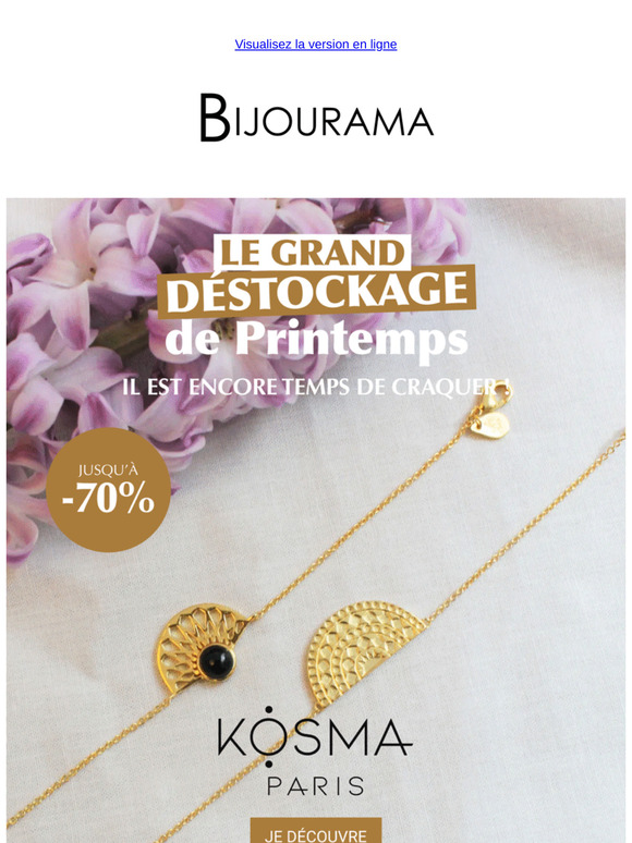 Déstockage de printemps : Faites vous plaisir