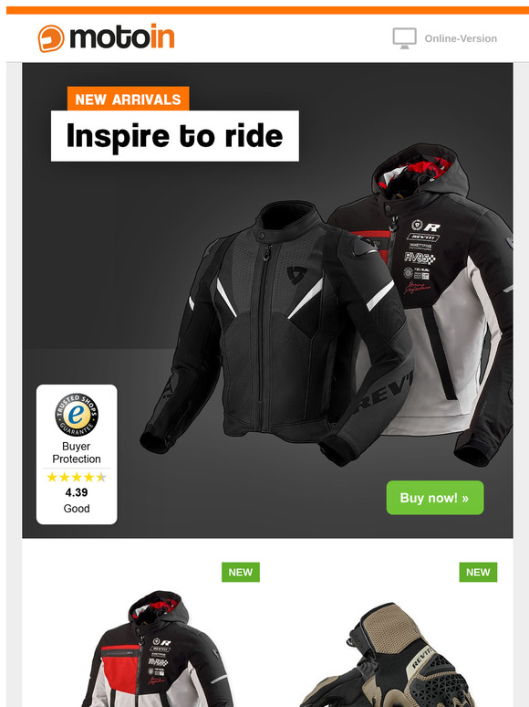 🏍️ New products from REV'IT!