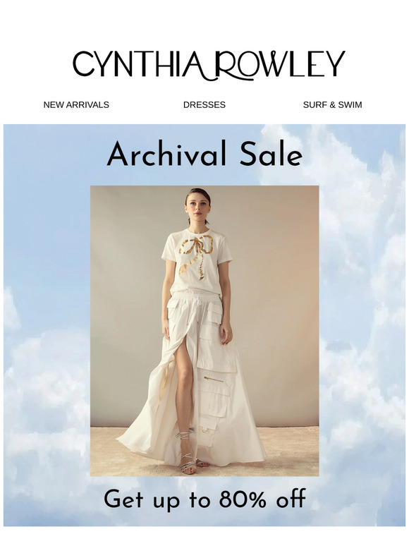 Last Chance: ARCHIVAL SALE ✨