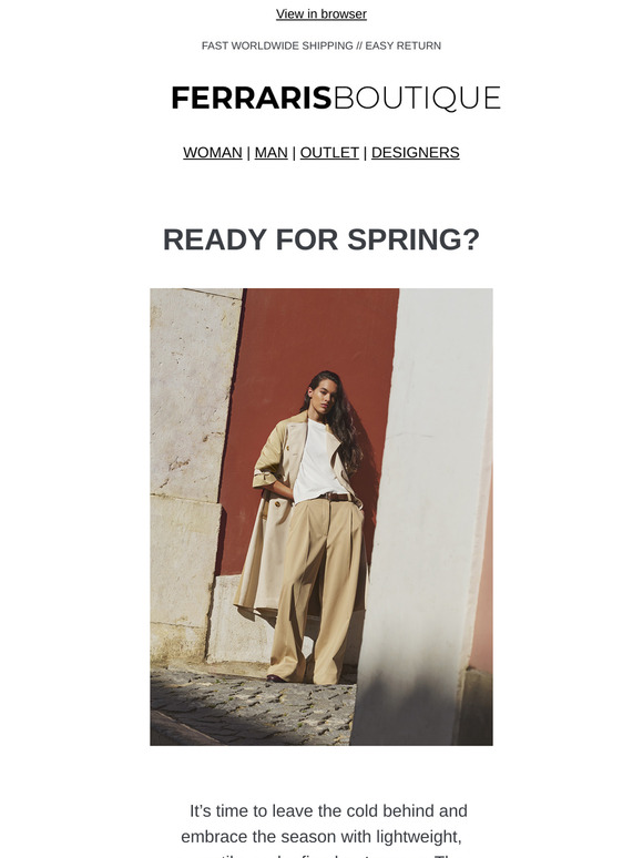 On Top of Everything: discover the SS25 outerwear