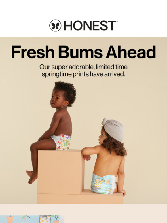 Welcome, Spring! Shop limited time diapers 🐰