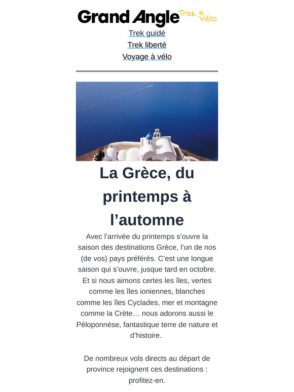 Grèce, la saison est ouverte
