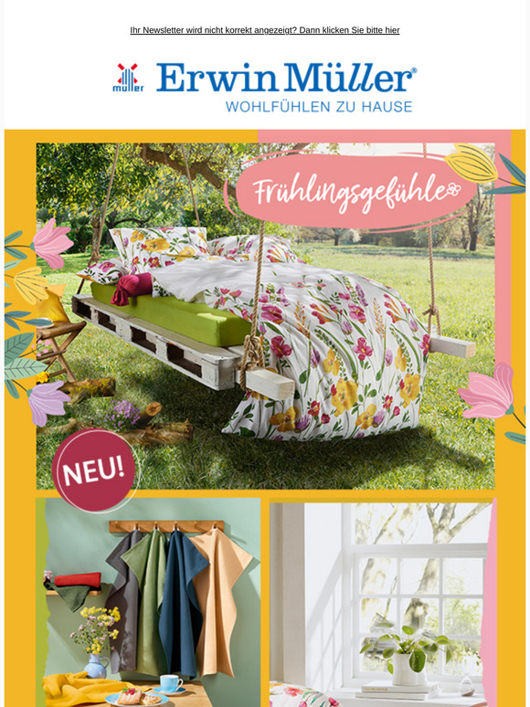 „Frühlingsgefühle“ für Ihr gemütliches Zuhause