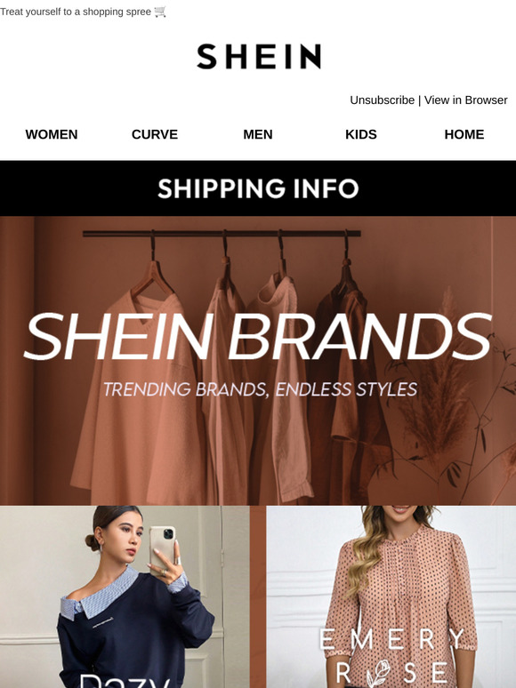 SHEIN BRANDS | Your Faves All in One Place