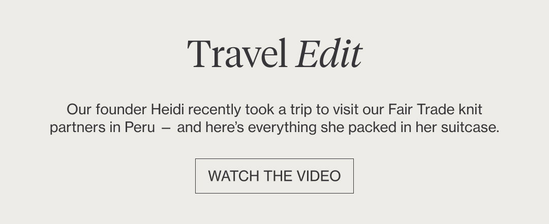 Travel Edit
