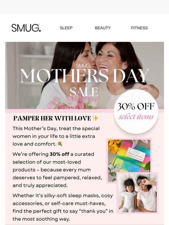 💝 Spoil Mum: 30% Off Her Perfect Gift