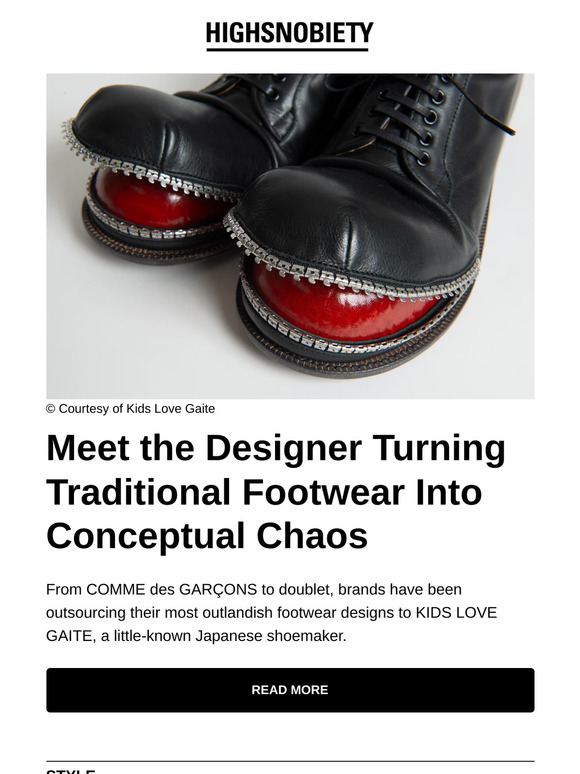 Meet the Designer Turning Traditional Footwear Into Conceptual Chaos