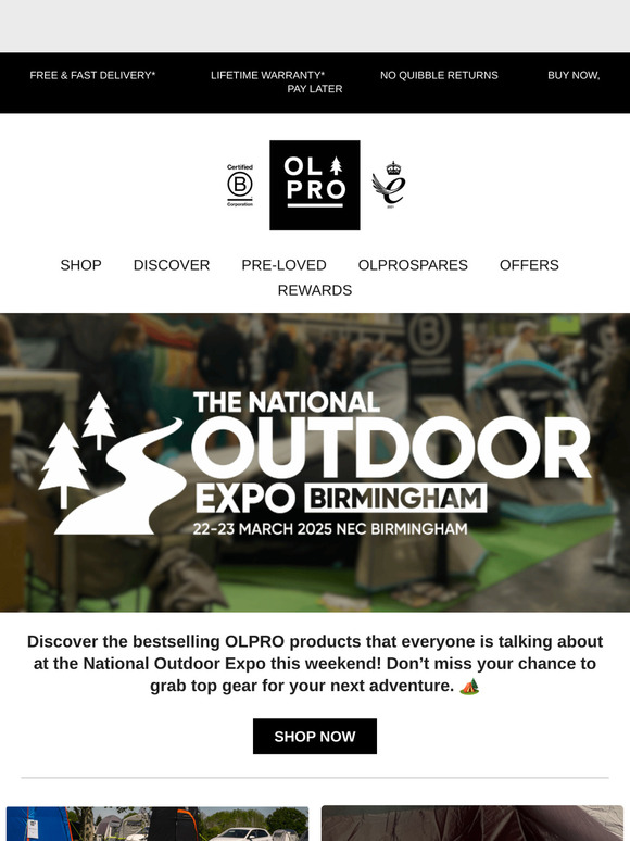 🌟 National Outdoor Expo Bestsellers – Get Yours Now!