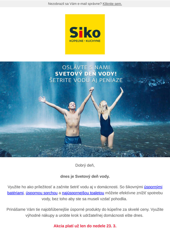 Dnes je Svetový deň vody! 💦