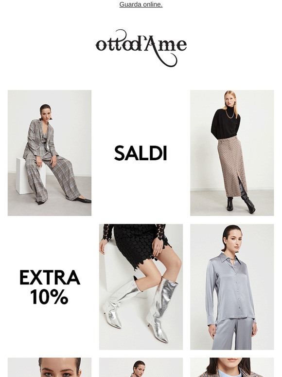 ⏳✨ EXTRA 10% sui saldi!