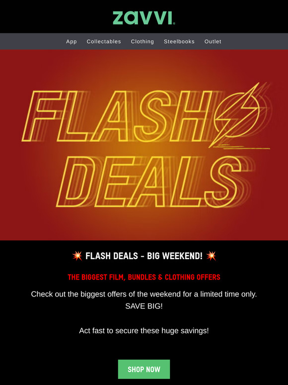 Flash Deals! New Offers Added to Site [Weekend Only Deals]