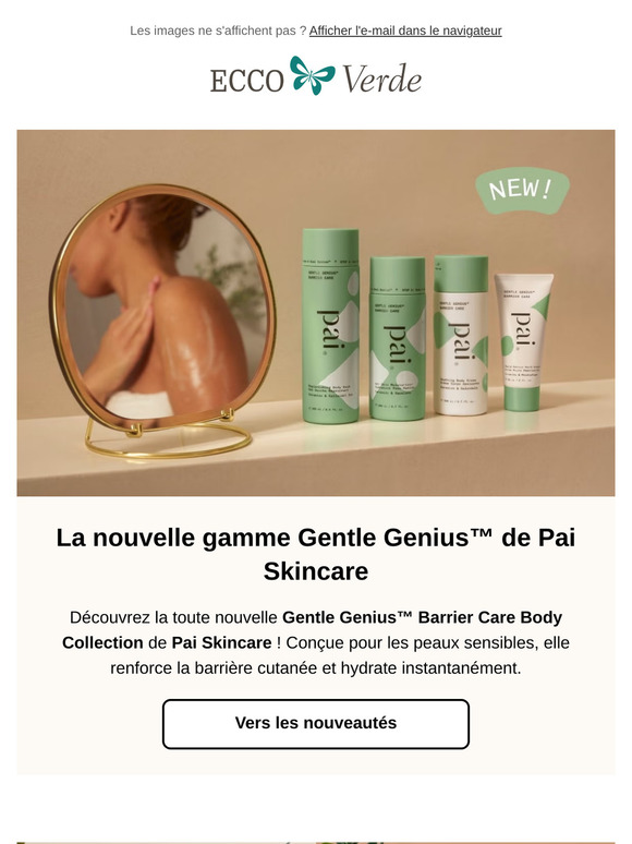 Les nouveautés de Pai Skincare sont sur Ecco Verde 🌟