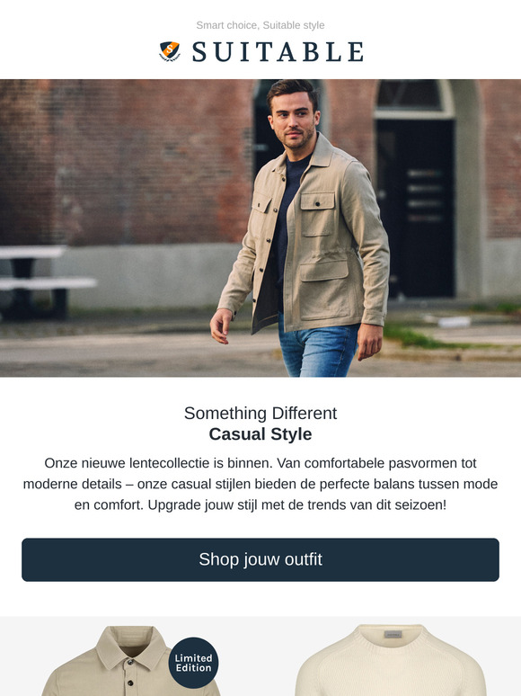 Dit zijn de casual items voor dit moment