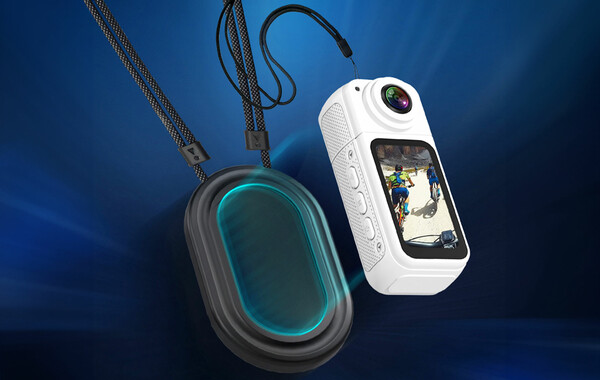 Rotating Lens Action Camera