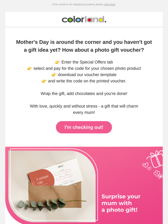 LAST MINUTE gift for Mum