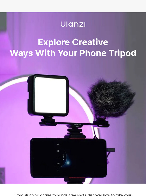 📸 Unlock Creative Ways to Maximize Your Phone Tripod