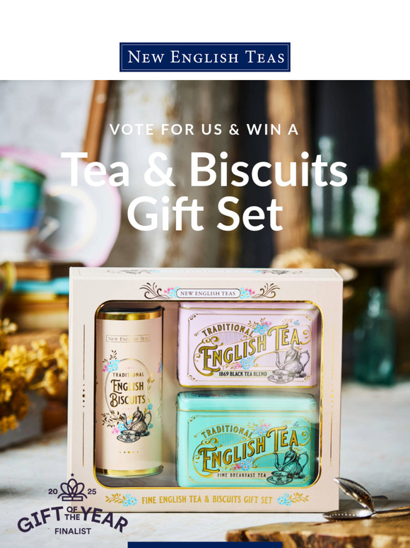 Win a Tea & Biscuits Gift Set! 🏆🍪