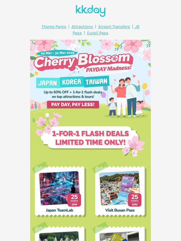 ✈️ Tokyo Subway, Busan Pass & more—Buy 1, Get 1 Free!