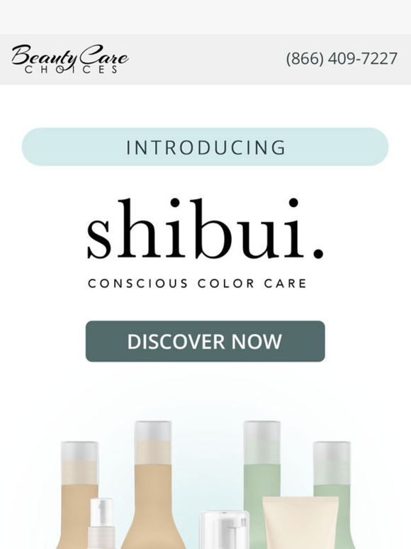 Introducing Shibui Conscious Color Care