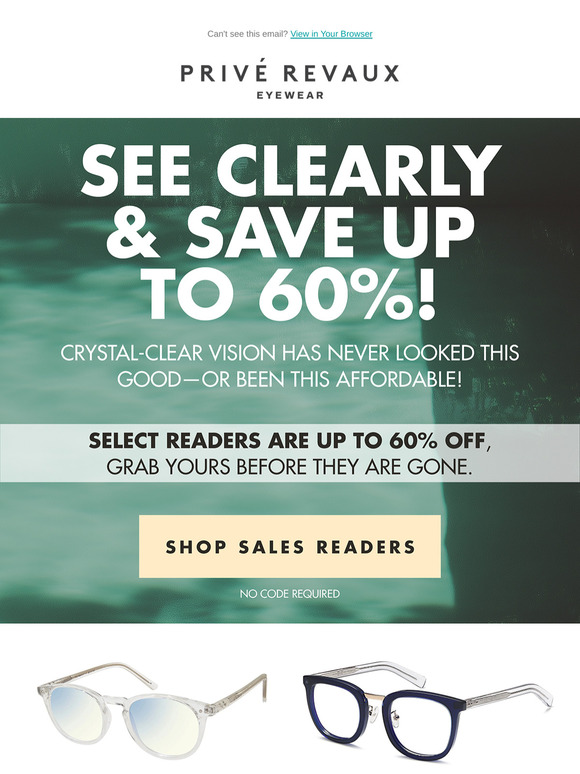 Read in Style 👓 Up to 60% Off Readers
