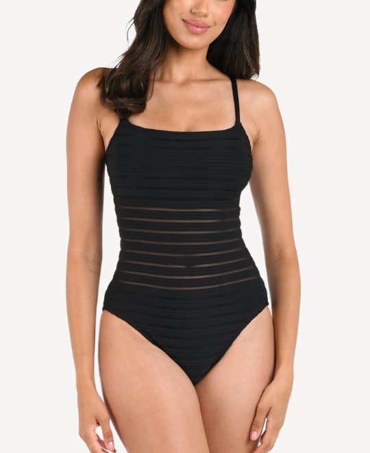 Fluid Lines Lingerie One Piece