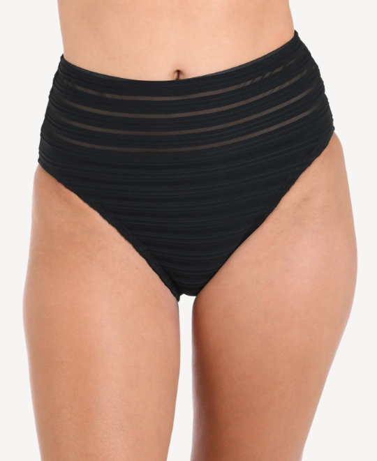 Fluid Lines High Waist Bikini Bottom