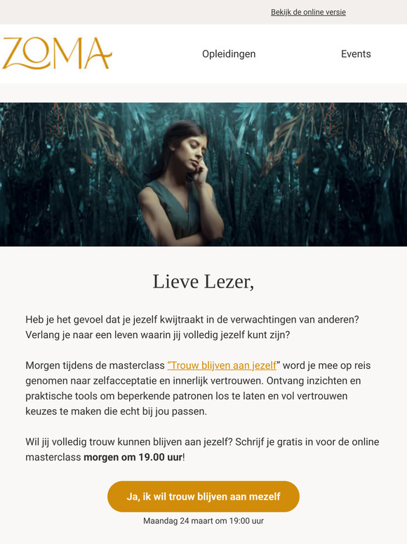 Laat los wat anderen van je verwachten